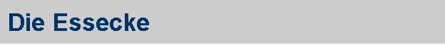 Die Essecke